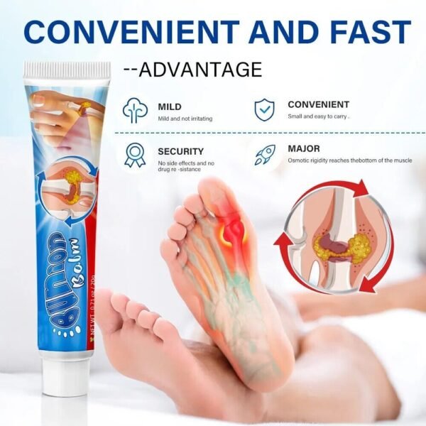 2-Pack Sumifun Bunion and Gout Joint Toe Pain Relief Cream Ointment - Image 2