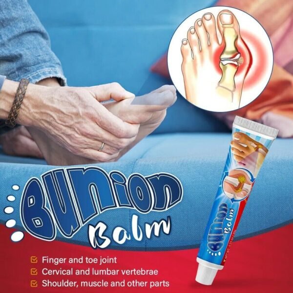2-Pack Sumifun Bunion and Gout Joint Toe Pain Relief Cream Ointment - Image 7