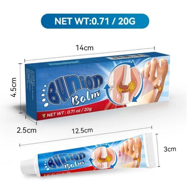 2-Pack Sumifun Bunion and Gout Joint Toe Pain Relief Cream Ointment - Image 8