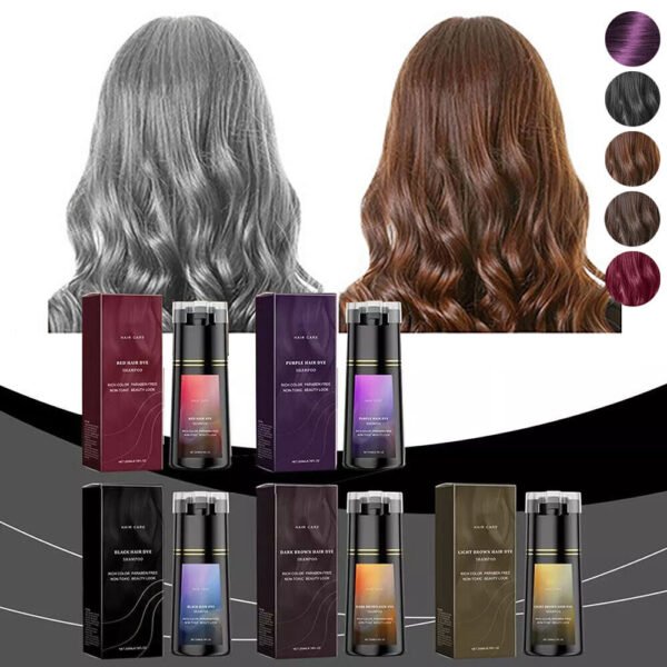 Polar Hair Instant Dye Shampoo, Polar Hair Care, Hair Care Shampoo 200ml NEW - Image 4