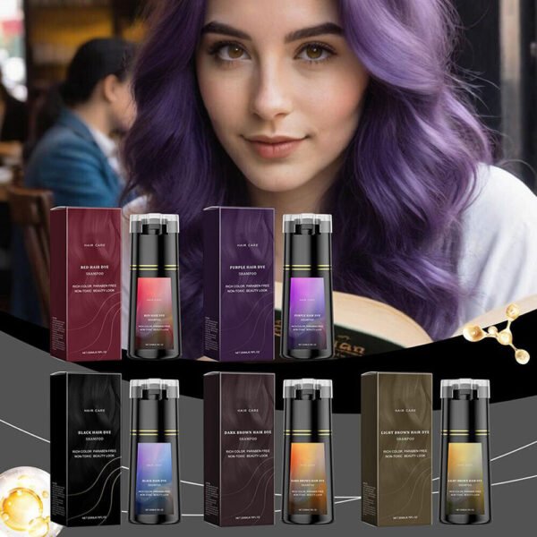 Polar Hair Instant Dye Shampoo, Polar Hair Care, Hair Care Shampoo 200ml NEW - Image 5