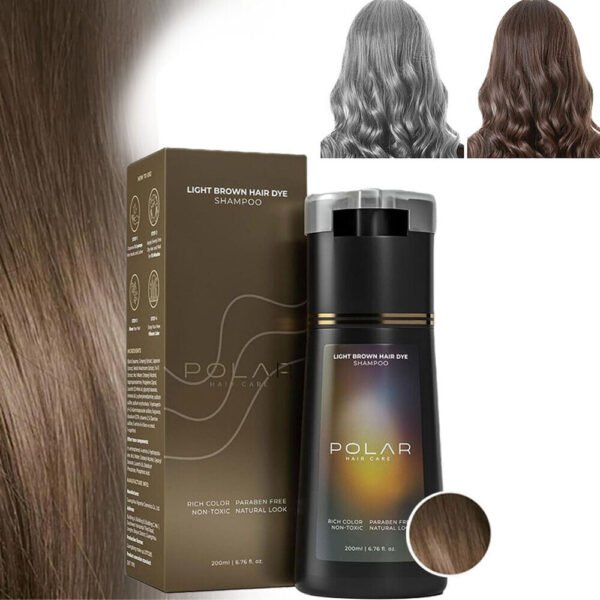 Polar Hair Instant Dye Shampoo, Polar Hair Care, Hair Care Shampoo 200ml NEW - Image 12